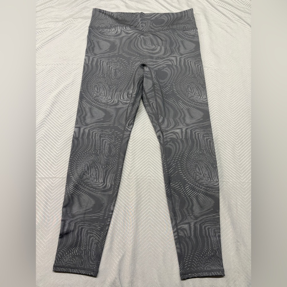 Fabletics Motion365+ Women’s Swirl Grey Patterned Leggings NWT Size XXL
